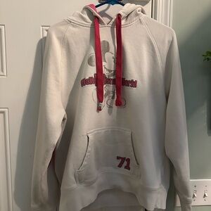 Disney Parks Hoodie with Pink and Cream